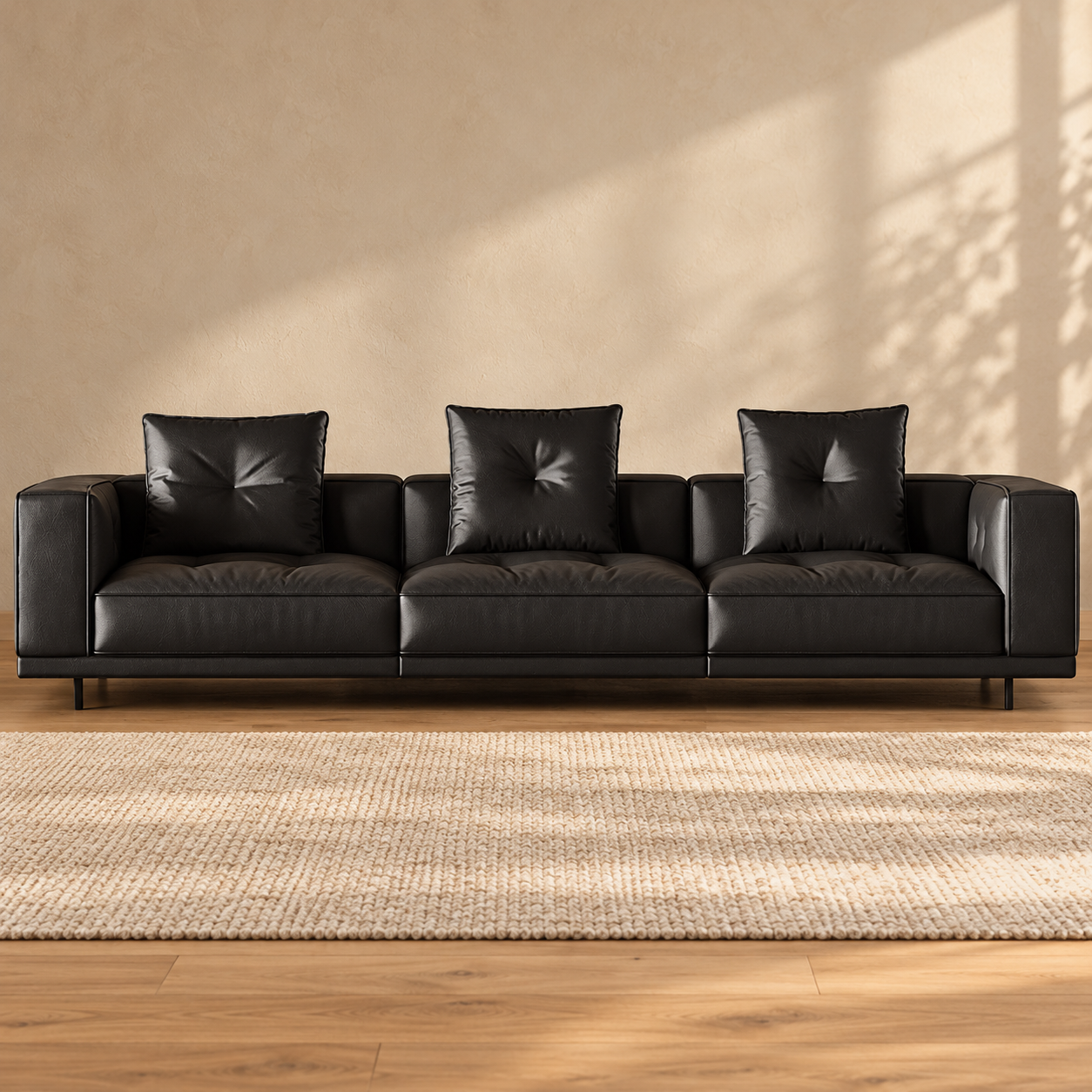 Dilan Top-Grain Leather Sofa