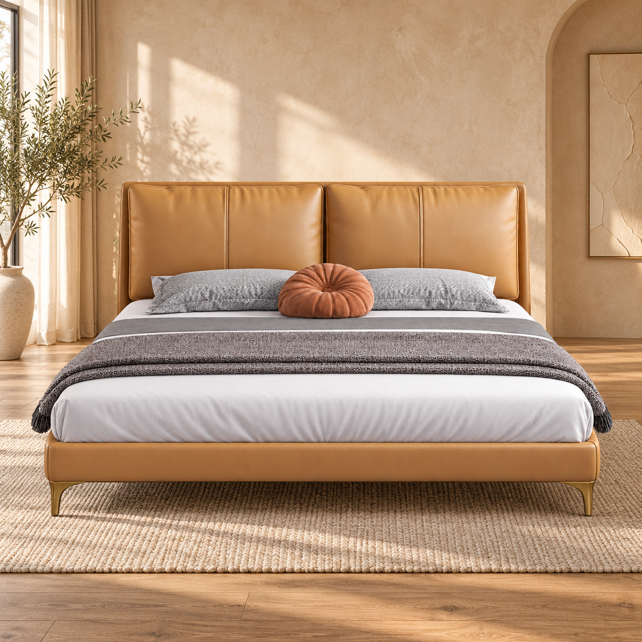 Warm Retreat · Bedroom
