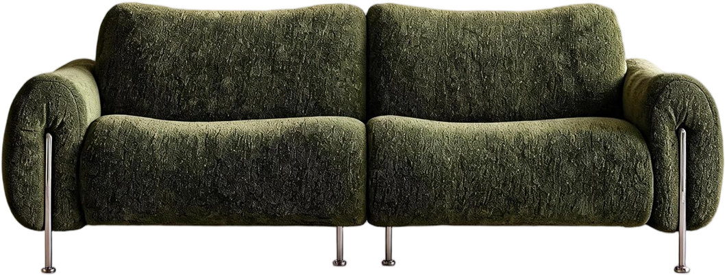JUXMQ1214 Olive Chenille Sofa