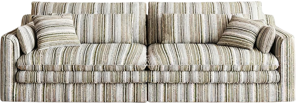 JULX3030 Striped Loop-Yarn Sofa