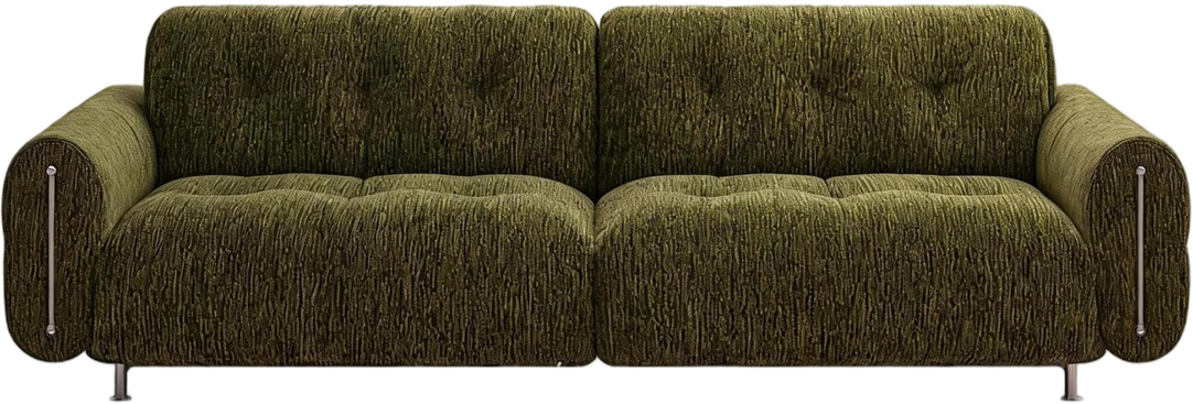 JUXMQ1195 Olive Chenille Sofa