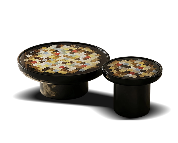 JURM396 Patterned Coffee Table Combination