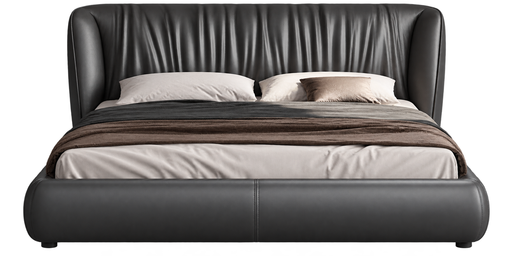 JUXL9936 Wraparound Leather Bed