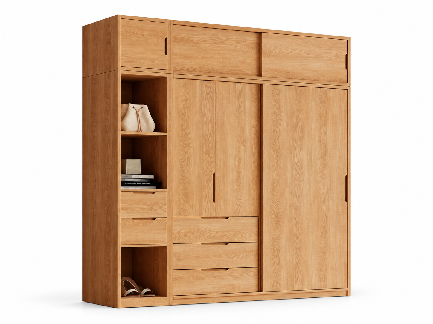JUDK01 Oak Wardrobe