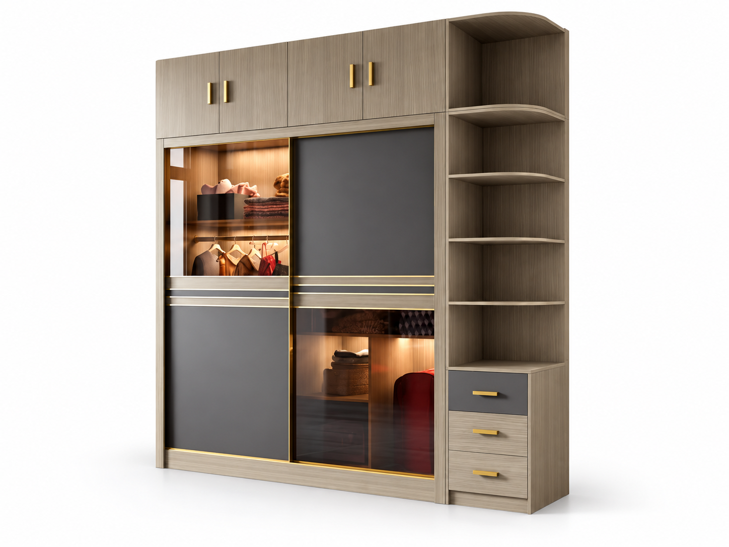 JUDK10585-29 Bedroom Wardrobe
