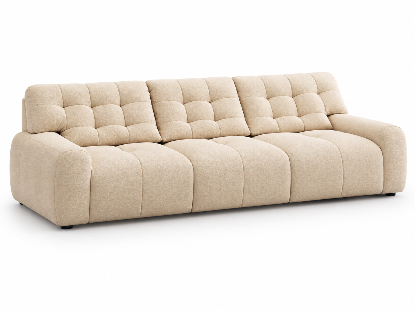 JUXMQ9752 Channelled Chenille Sofa
